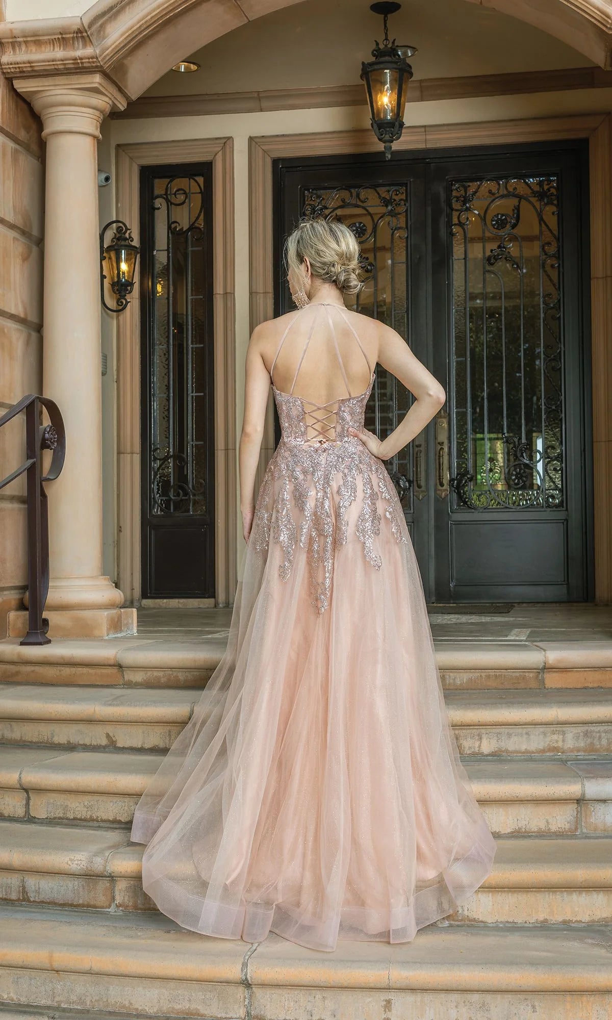 OKBBN Long A-line Formal Ball Dress