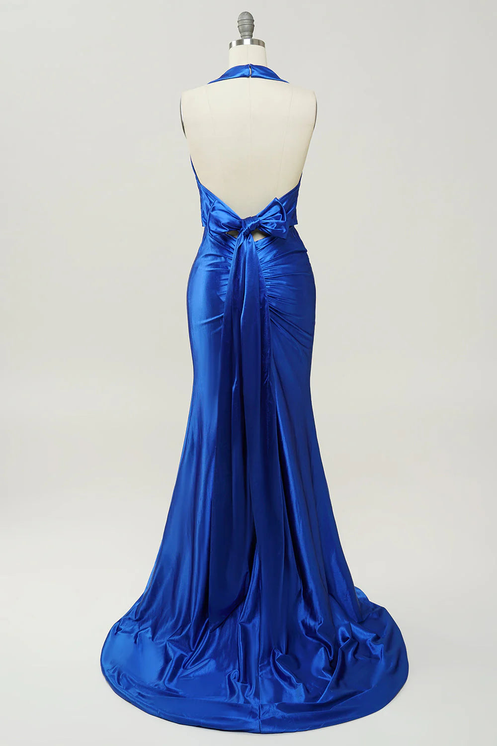 OKBBN Mermaid Strap Strap Back Evening Dress