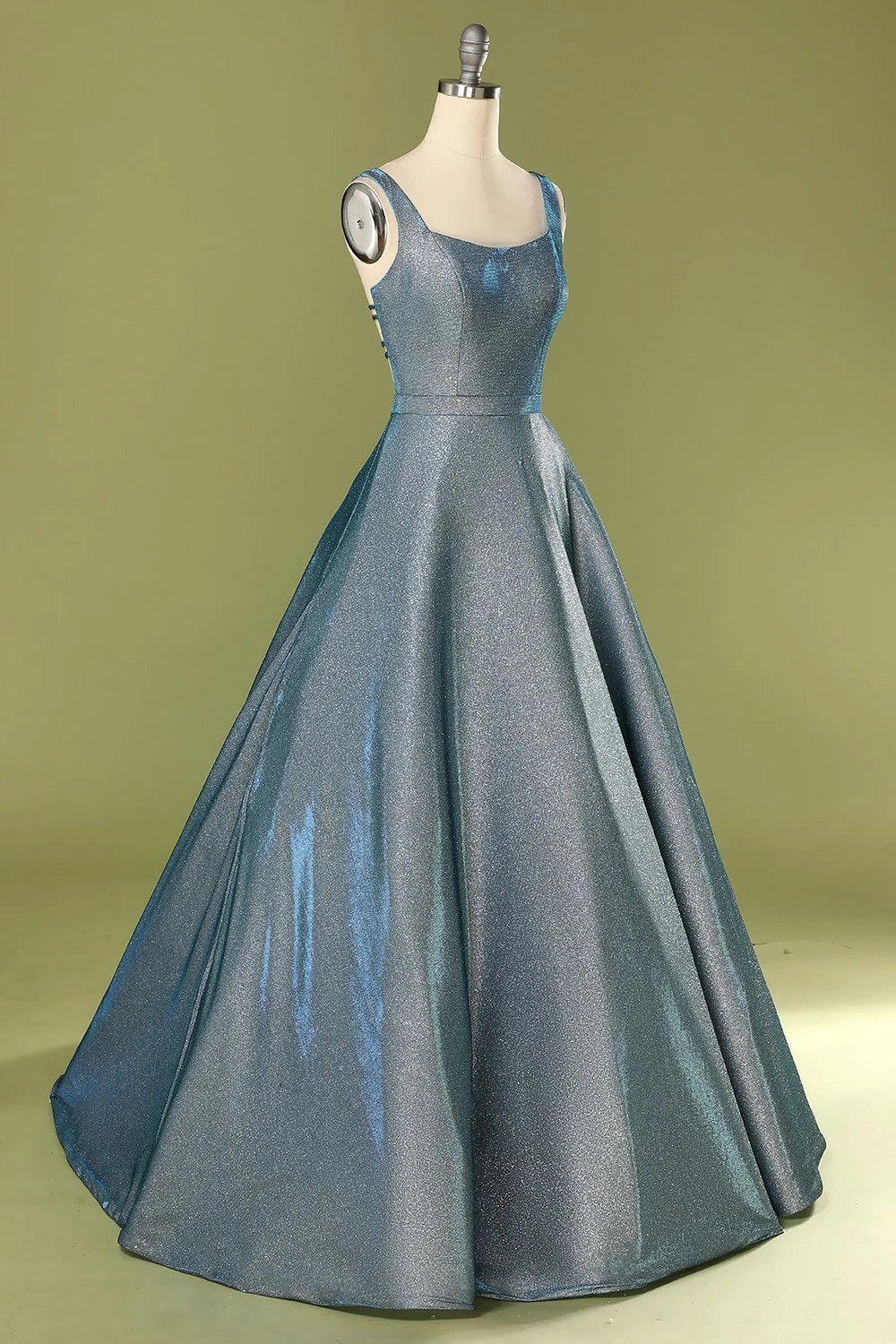 OKBBN Elegant Sleeveless Long Evening Dress