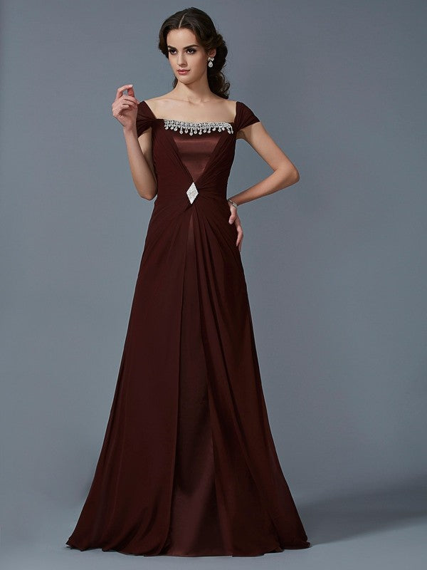 Slim fit mermaid sweet beaded sleeveless long ball dress