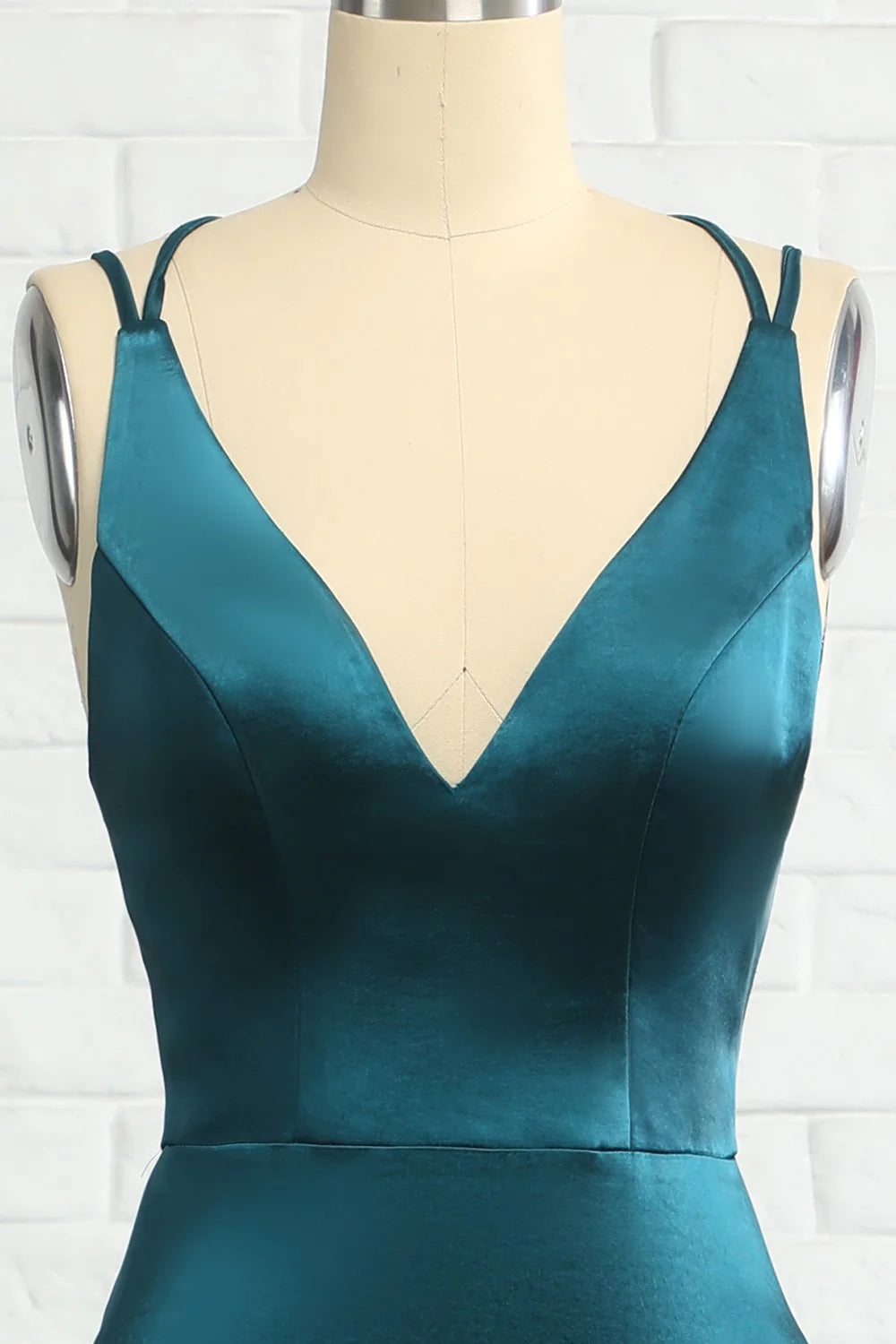 OKBBN mermaid backless long evening gown