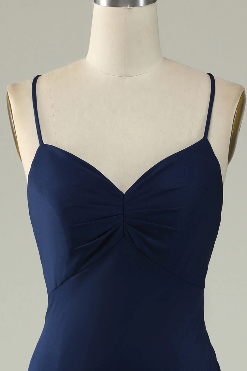 OKBBN Mermaid Strap Split Evening Dress