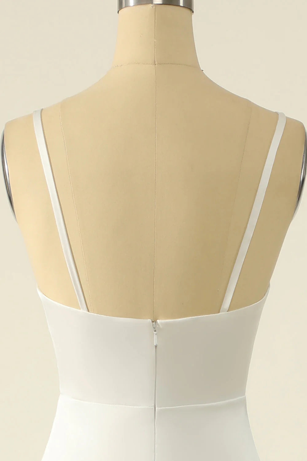 OKBBN's elegant satin minimalist sleeveless evening gown
