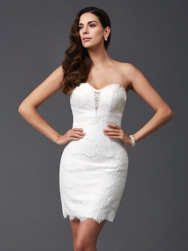 Skirt stand up collar sweet lace sleeveless short party dress