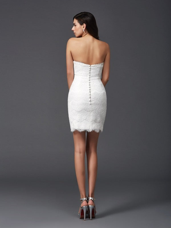Skirt stand up collar sweet lace sleeveless short party dress