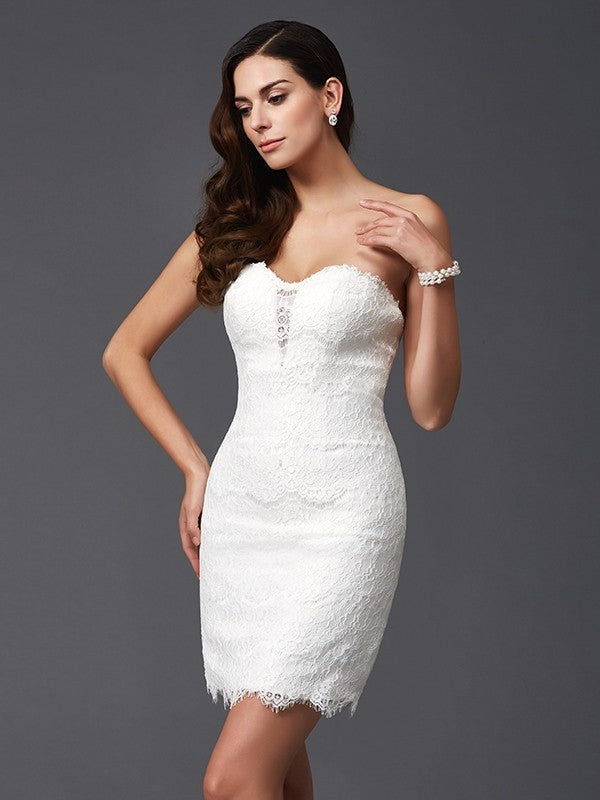 Skirt stand up collar sweet lace sleeveless short party dress