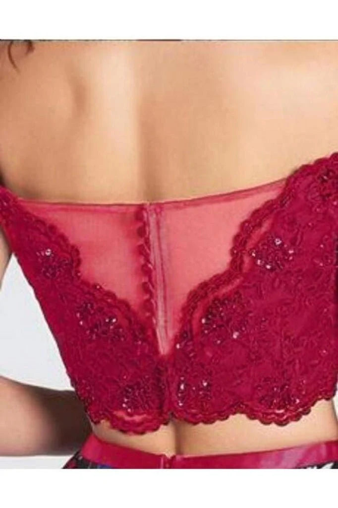 A-line Two Piece Off Shoulder Lace Applique Back to School Dress