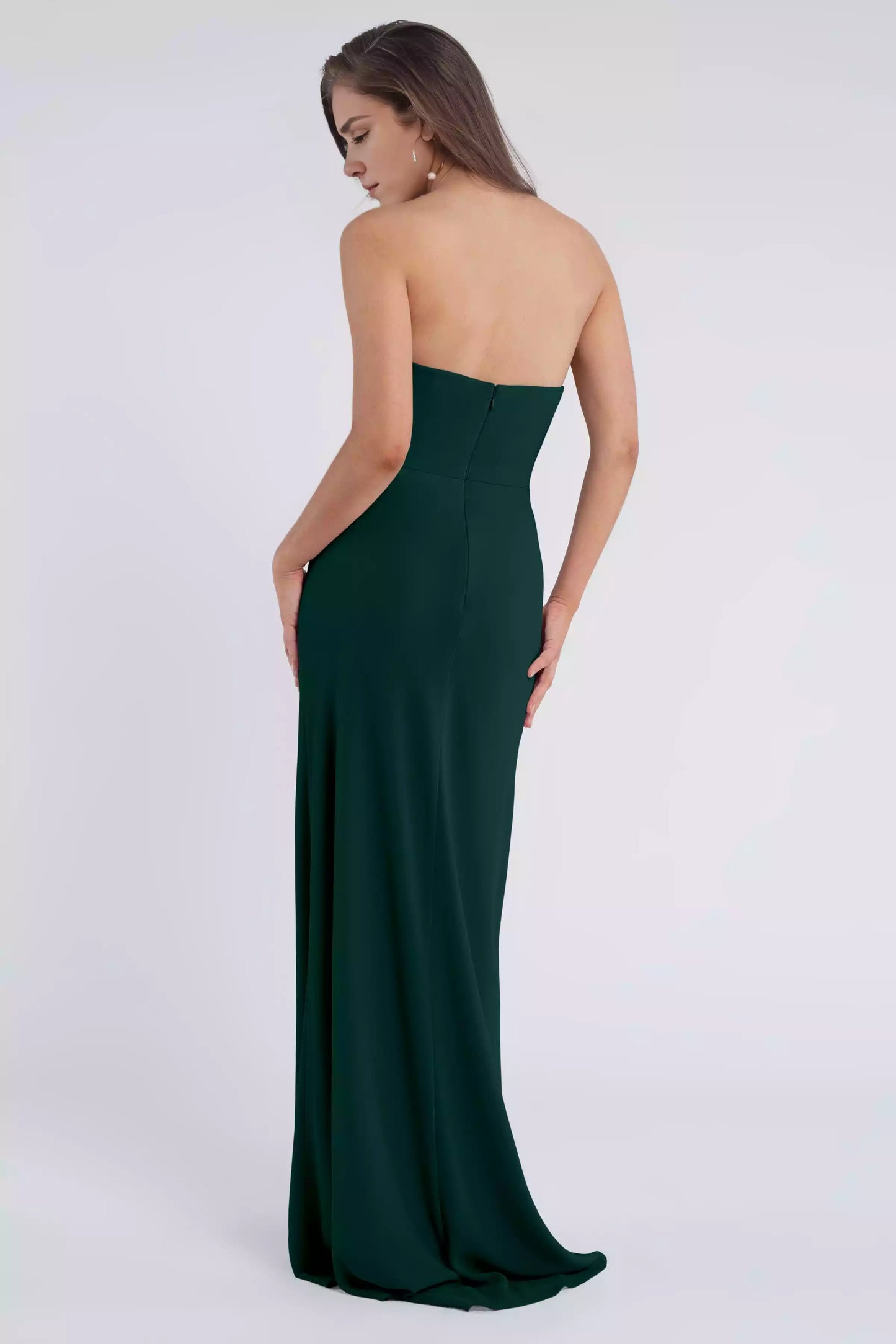 Beautiful drape, soft tight corset, tight slanted skirt, perfect for decorating curves, Evening Dresses