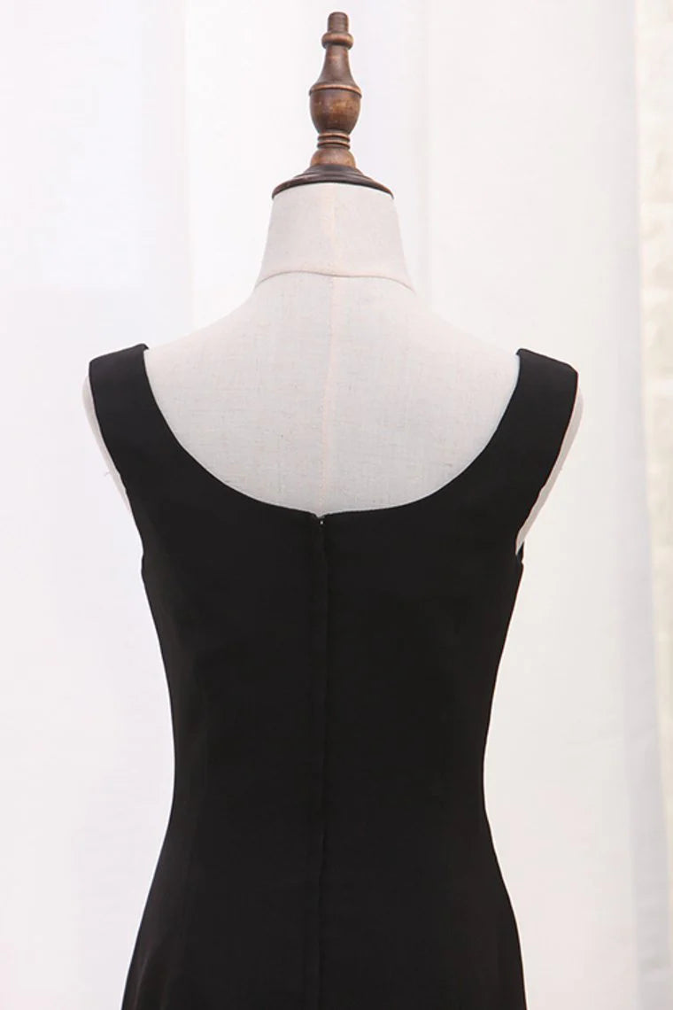 New Square Neck Evening Dress Satin Mermaid Ball Evening Dress