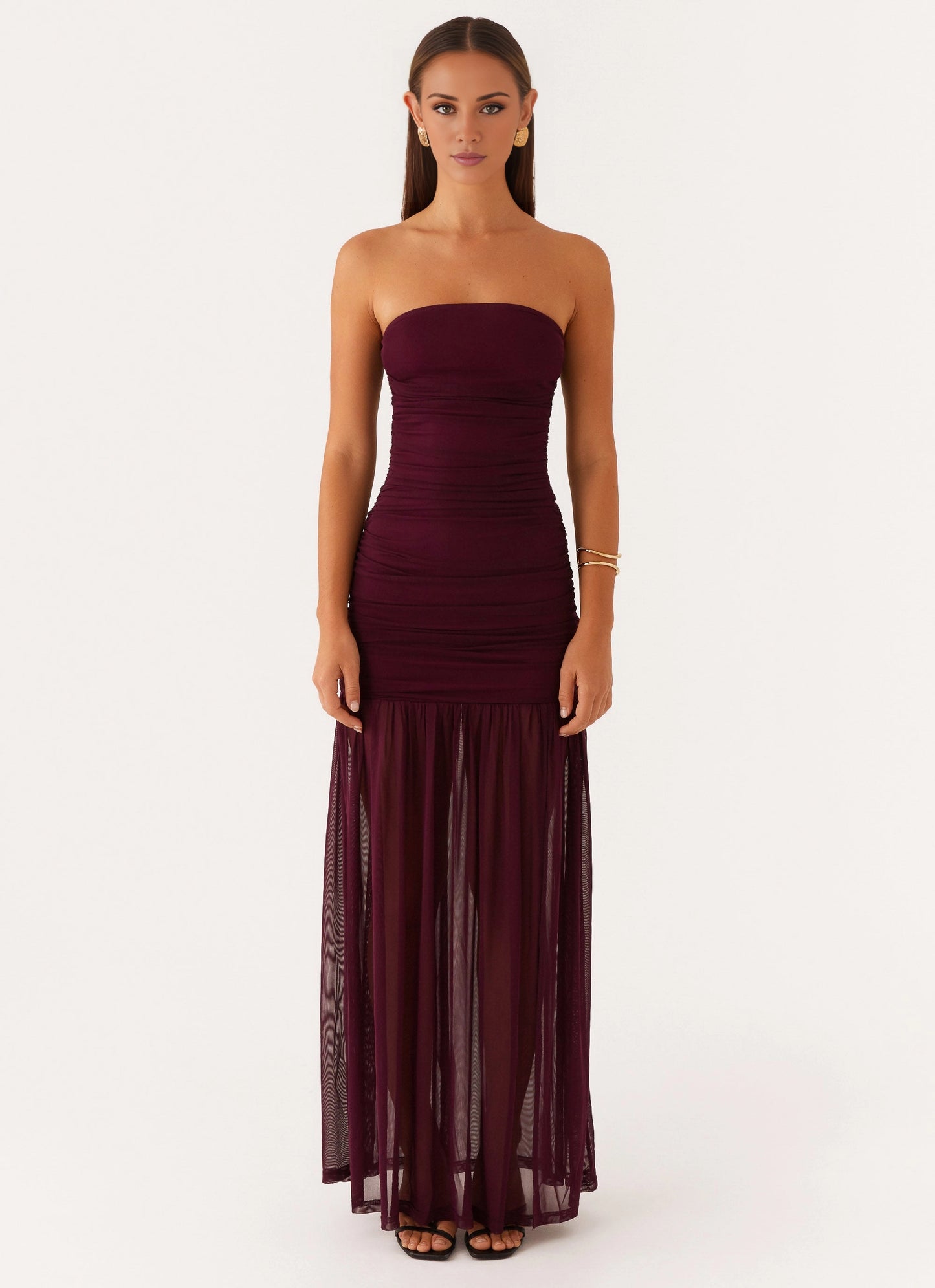 OKBBN Elegant Off Shoulder Lines Smooth Wrinkles Homecoming Dresses
