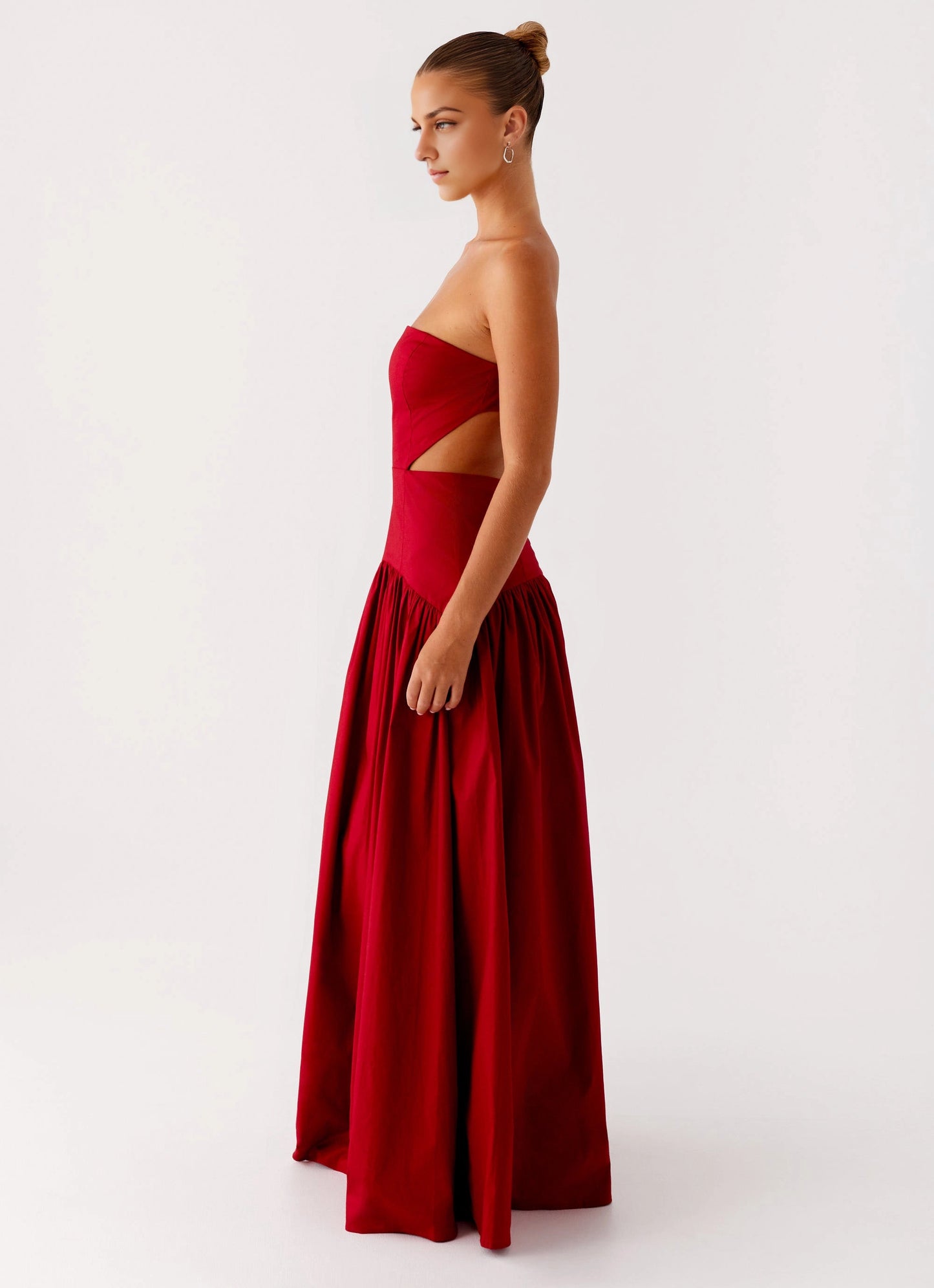 OKBBN Fashion Exquisite Off Shoulder Perfectly Outlines Shoulder Curves Prom Dresses