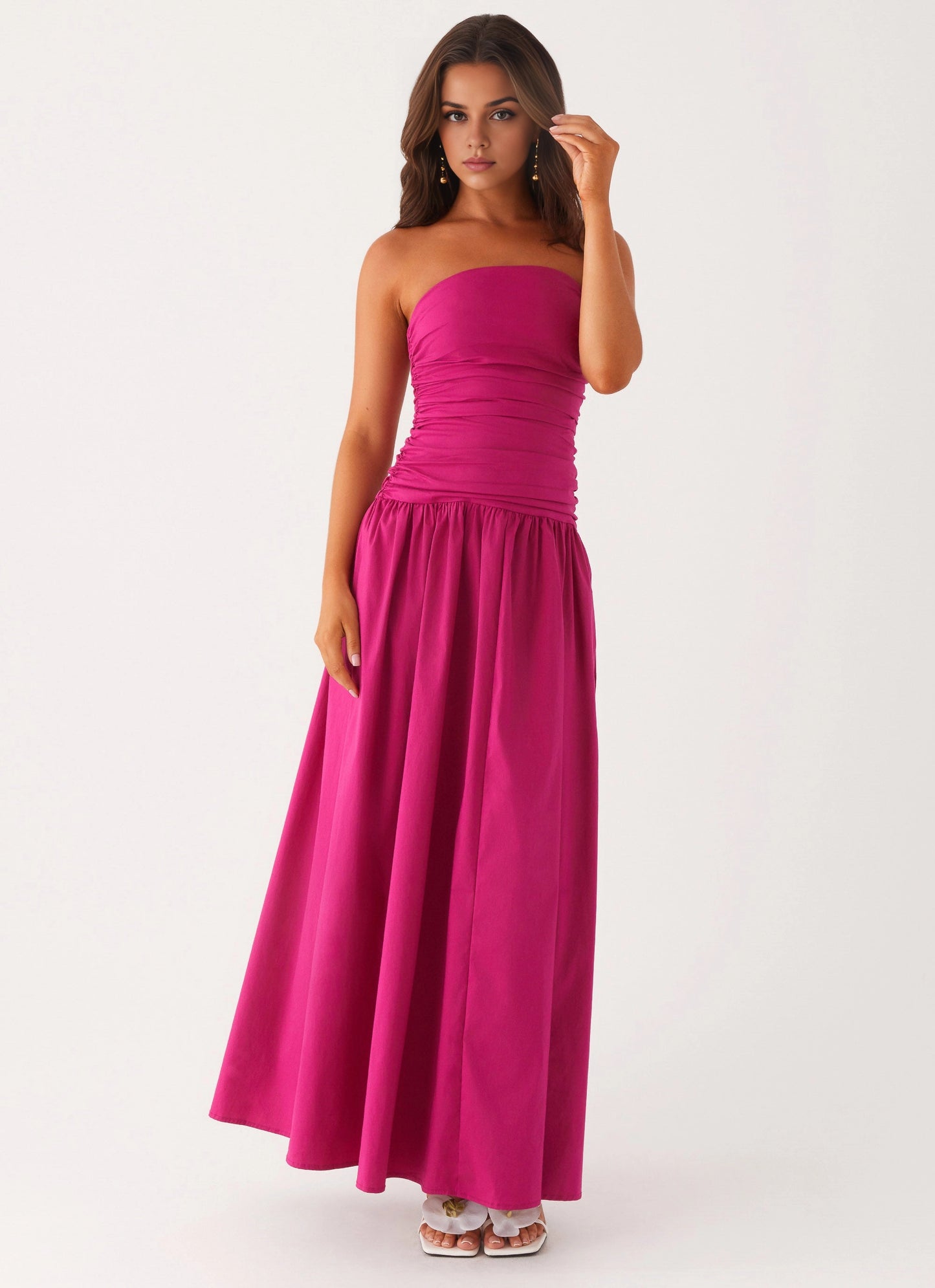 OKBBN Fashionable and Sexy Ruffle Low Waist Off Shoulder Homecoming Dresses