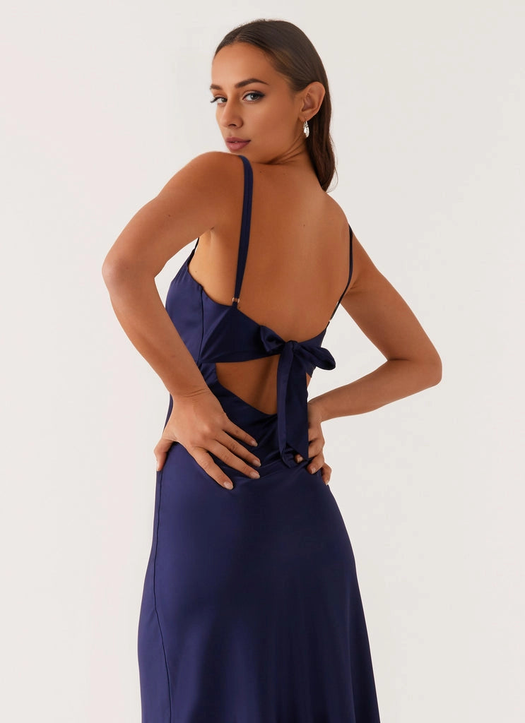 OKBBN's charming V-neck floral satin fully lined Homecoming Dresses