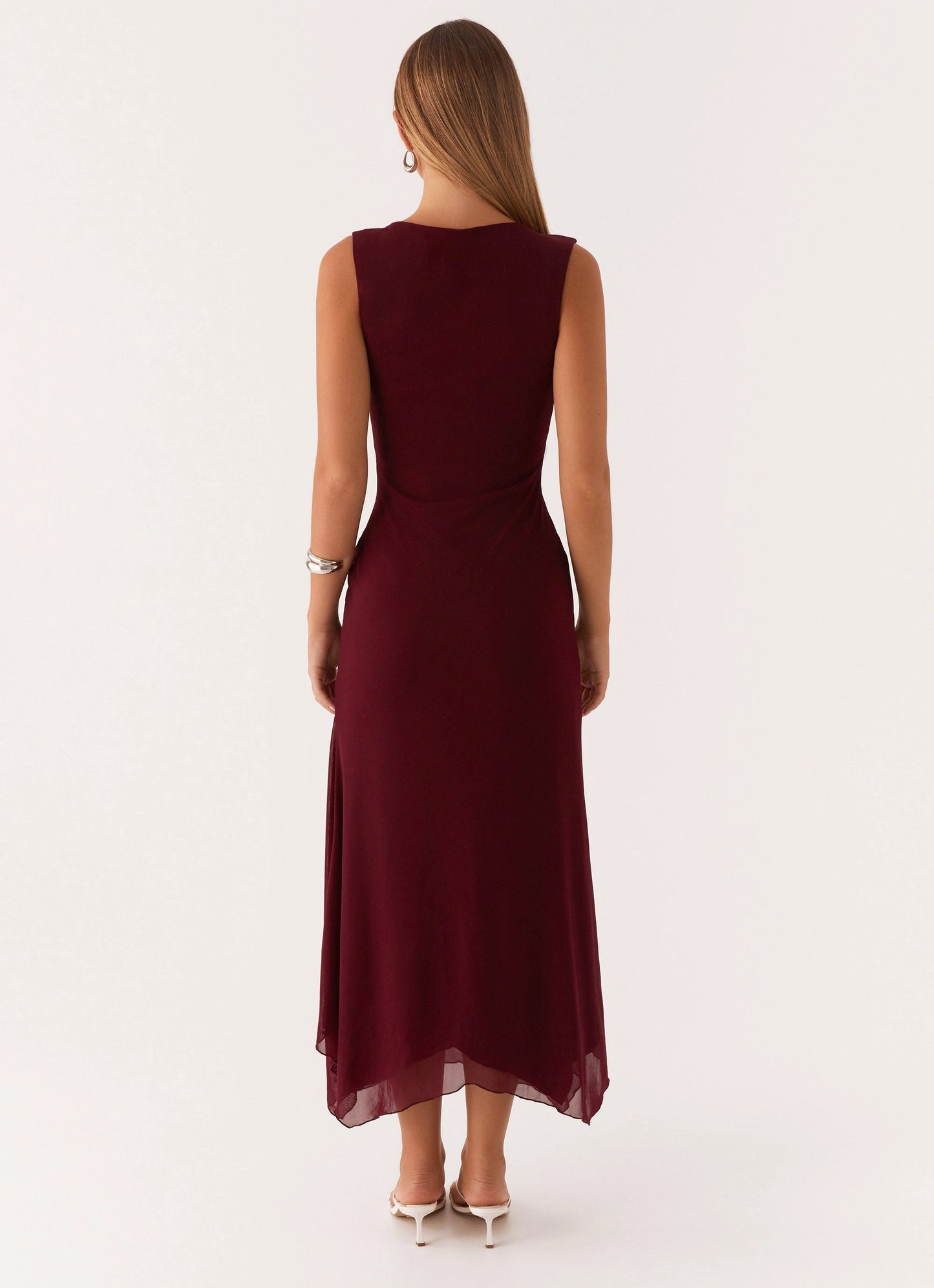 OKBBN's charming and exquisite mesh fabric is lightweight, deep V-neck, and pleated Homecoming Dresses