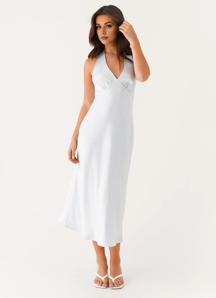 OKBBN's charming diagonal cut, fully lined chest pleats, smooth and natural Prom Dresses