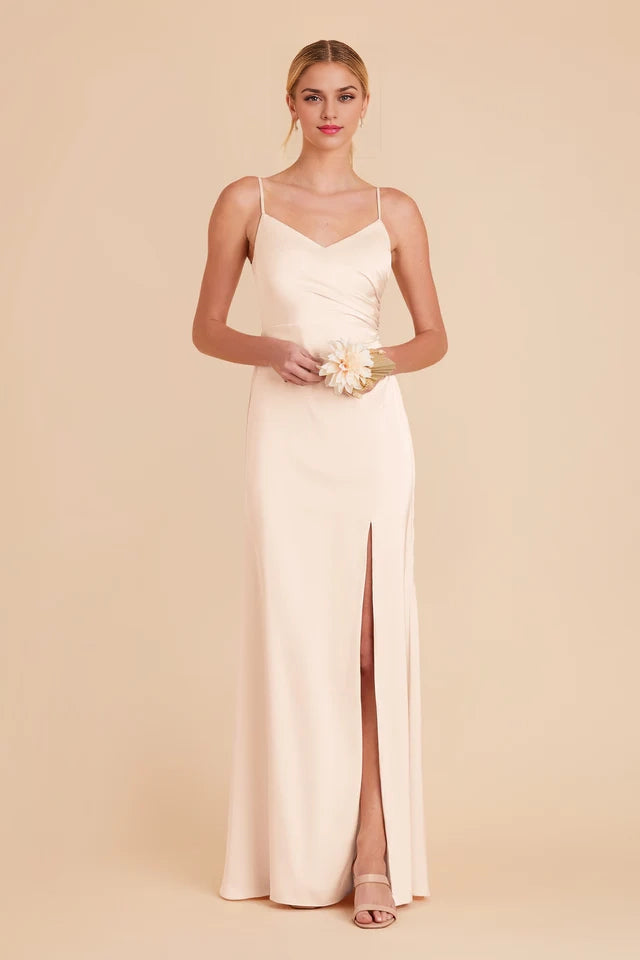 OKBBN's charming fully lined mermaid dress features overlapping slit Prom Dresses
