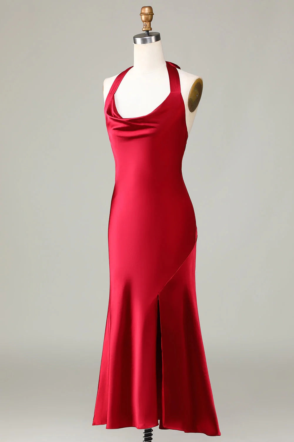 OKBBN's charming mermaid camisole slit long Bridesmaid Dresses