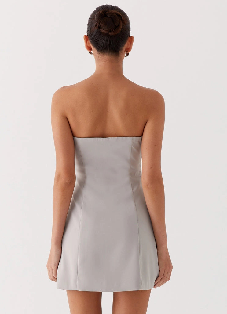 OKBBN's charming mini off shoulder collar with back panel and off shoulder perfect shaping Prom Dresses