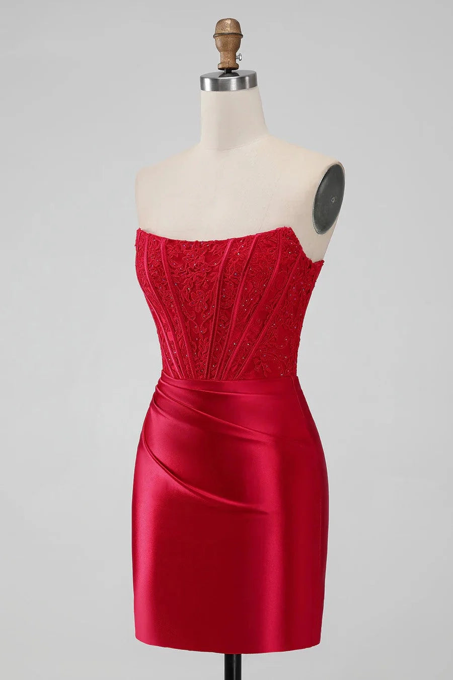OKBBN's charming off shoulder neckline and tight fitting design amazed the audience with Homecoming Dresses