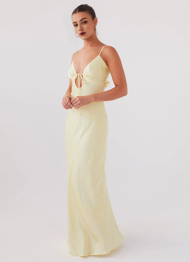 OKBBN's charming slim fit cut slim shoulder strap sleeveless Prom Dresses