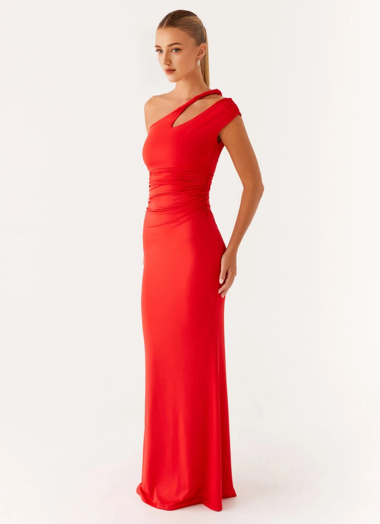 OKBBN's charming twisted shoulder strap pleats Homecoming Dresses