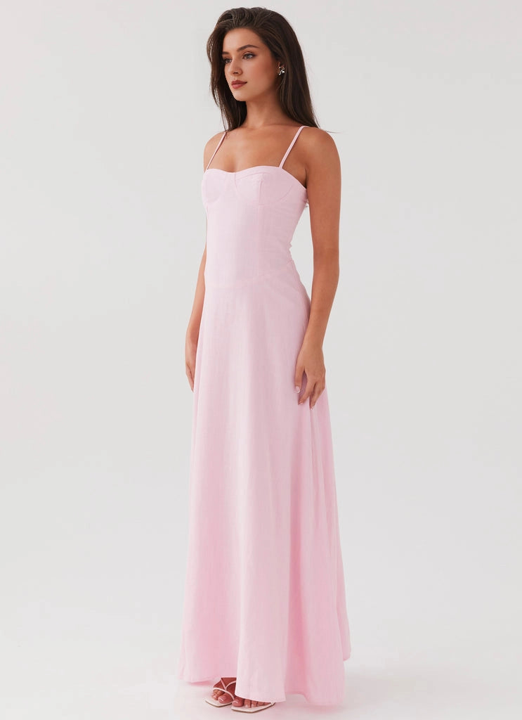 OKBBN's classic heart-shaped collar with an extra long skirt and slim A-line skirt Prom Dresses