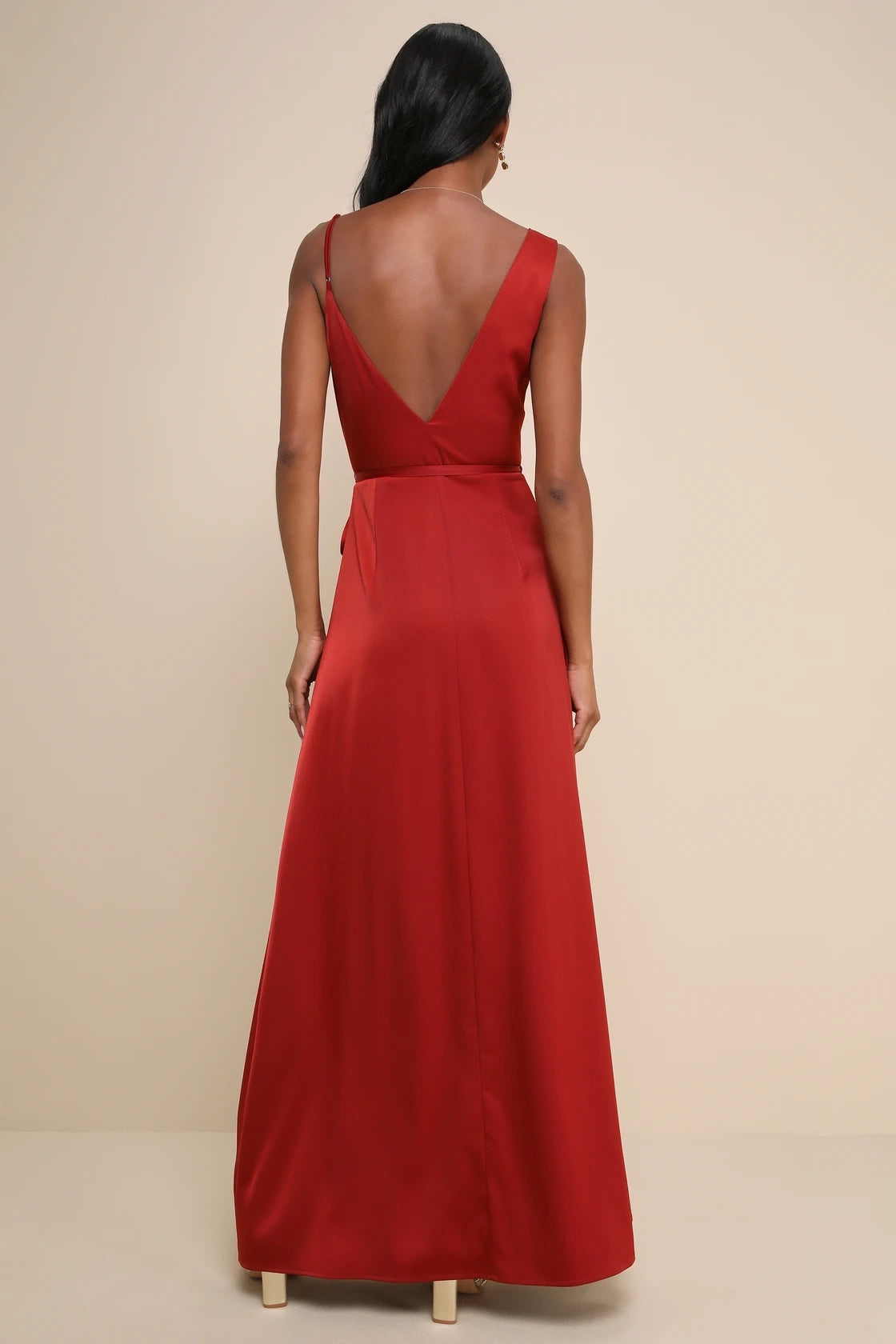 OKBBN's elegant and exquisite satin wrapped Homecoming Dresses