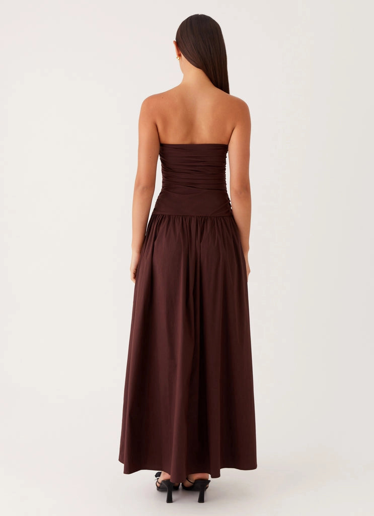 OKBBN's elegant off shoulder pleated details exude delicacy and charm Prom Dresses