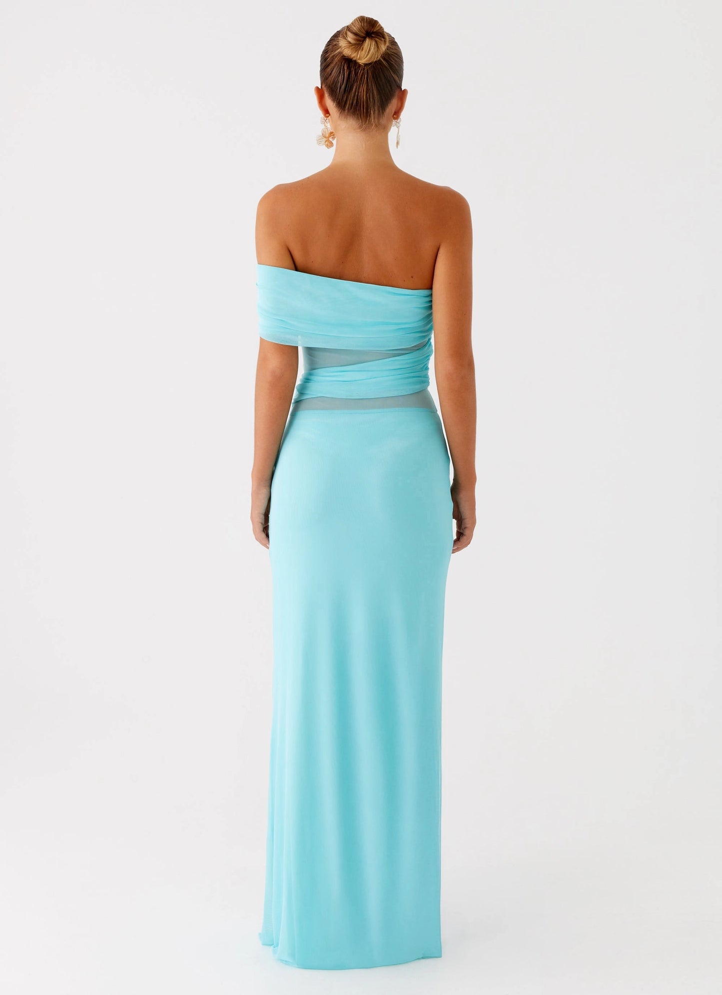 OKBBN's elegant off shoulder pleats and graceful styling Homecoming Dresses