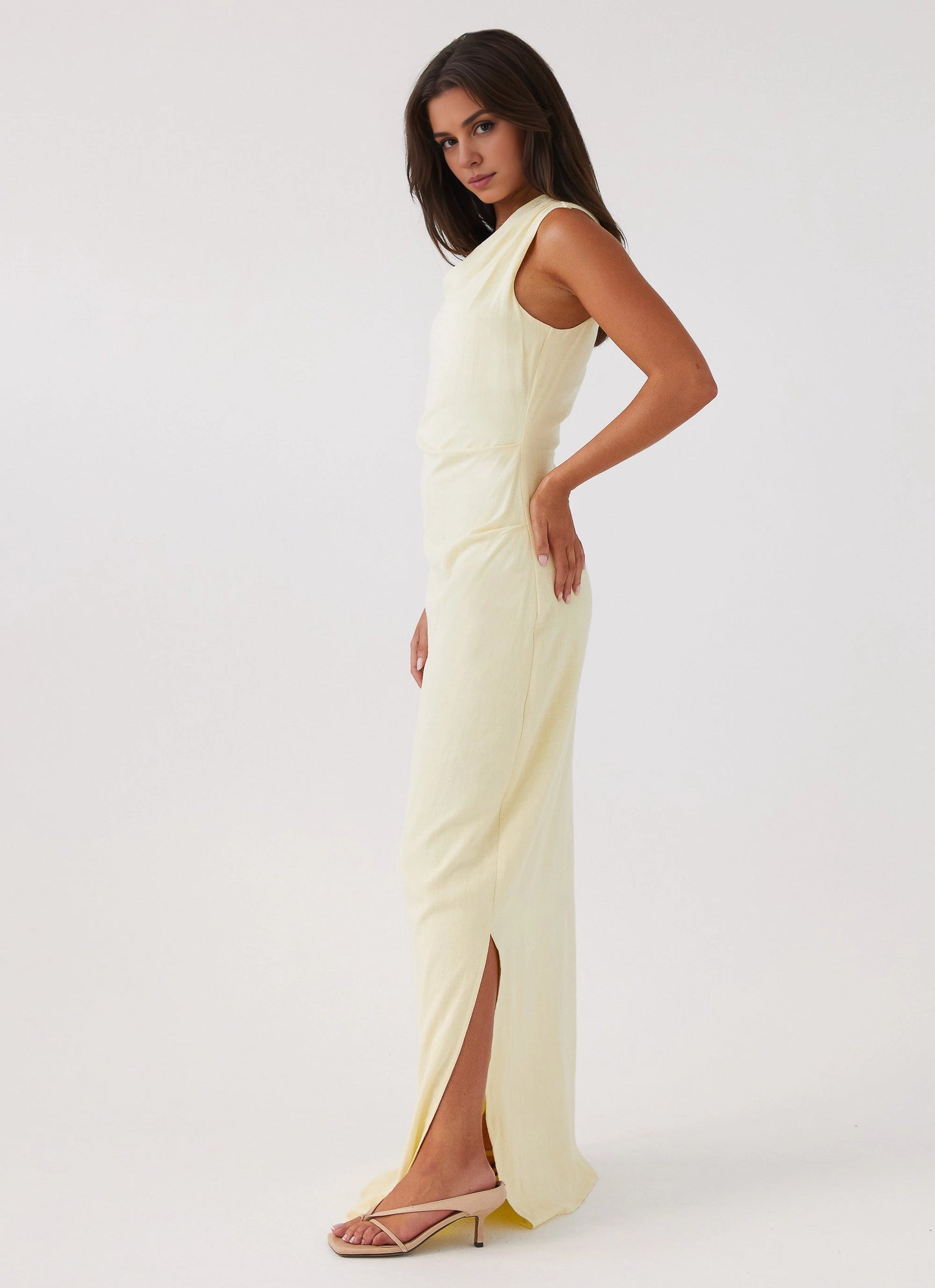 OKBBN's elegant one shoulder neckline exudes a refined and fashionable vibe, Prom Dresses