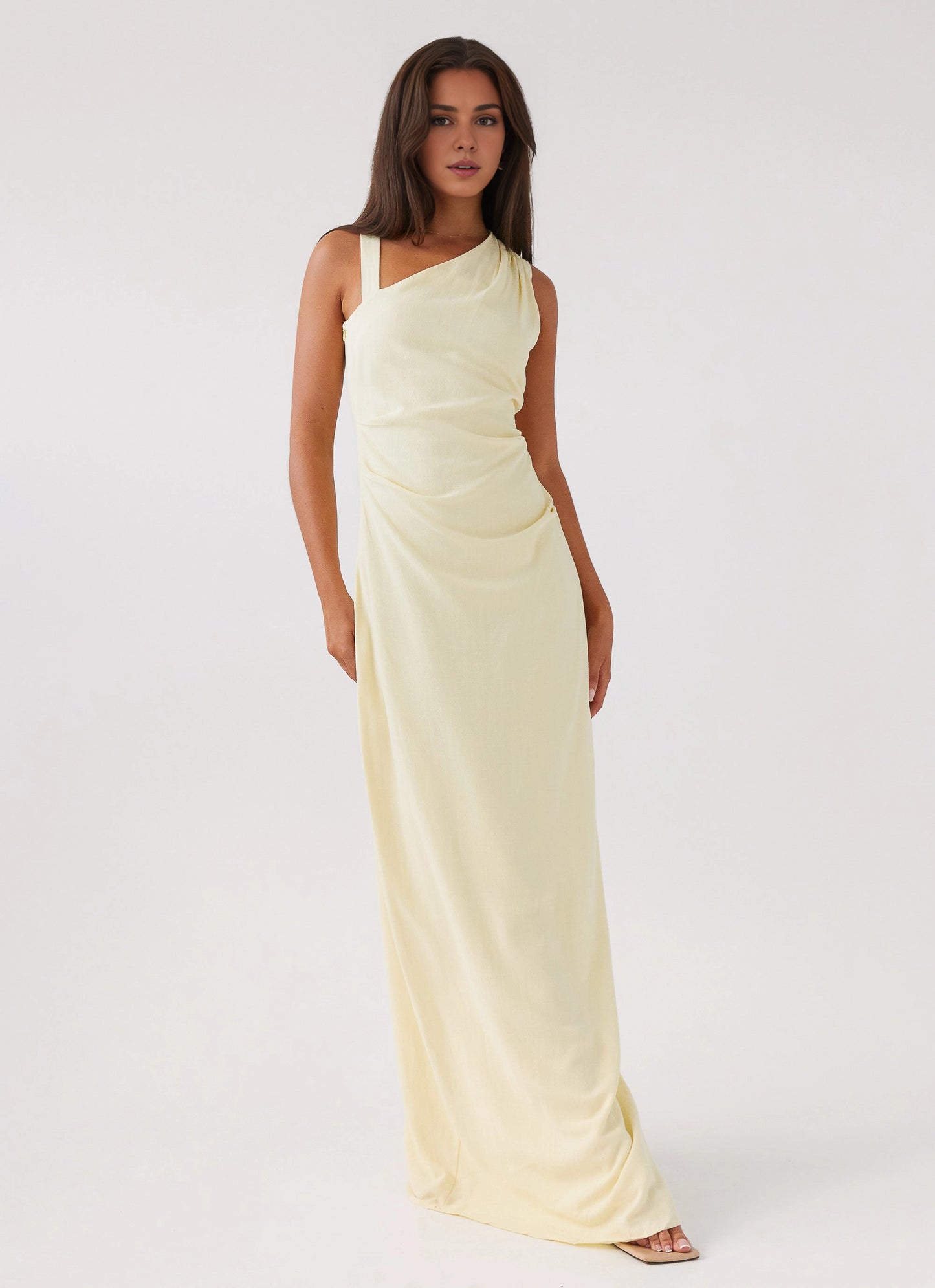 OKBBN's elegant one shoulder neckline exudes a refined and fashionable vibe, Prom Dresses