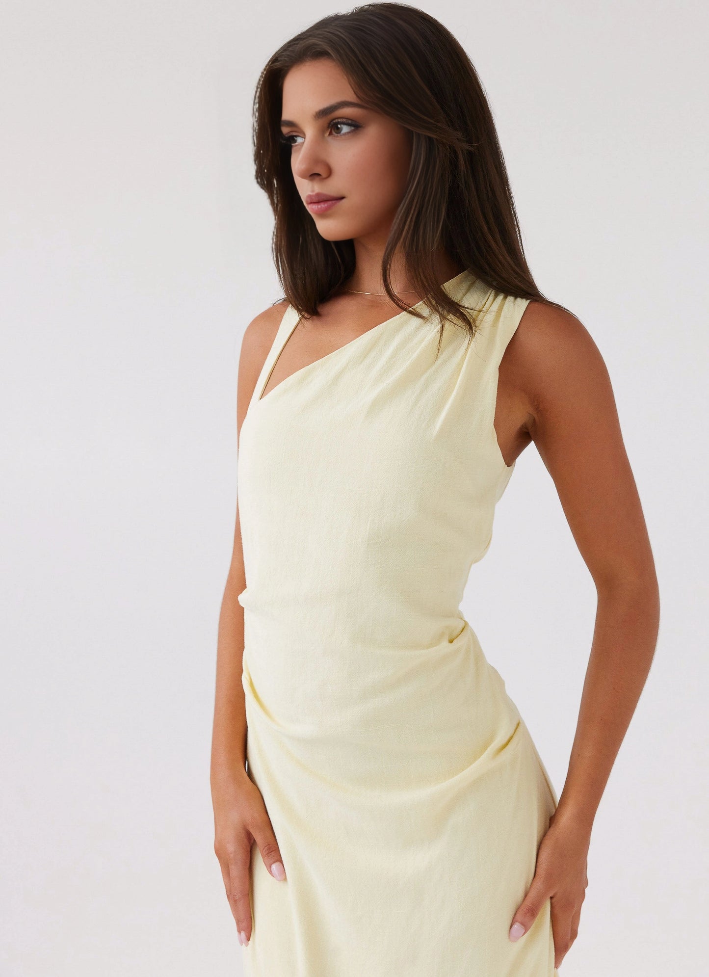 OKBBN's elegant one shoulder neckline exudes a refined and fashionable vibe, Prom Dresses