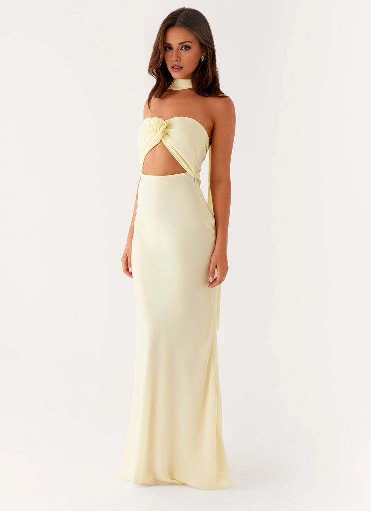 OKBBN's elegant slim fit pleated corset highlights graceful curves Prom Dresses