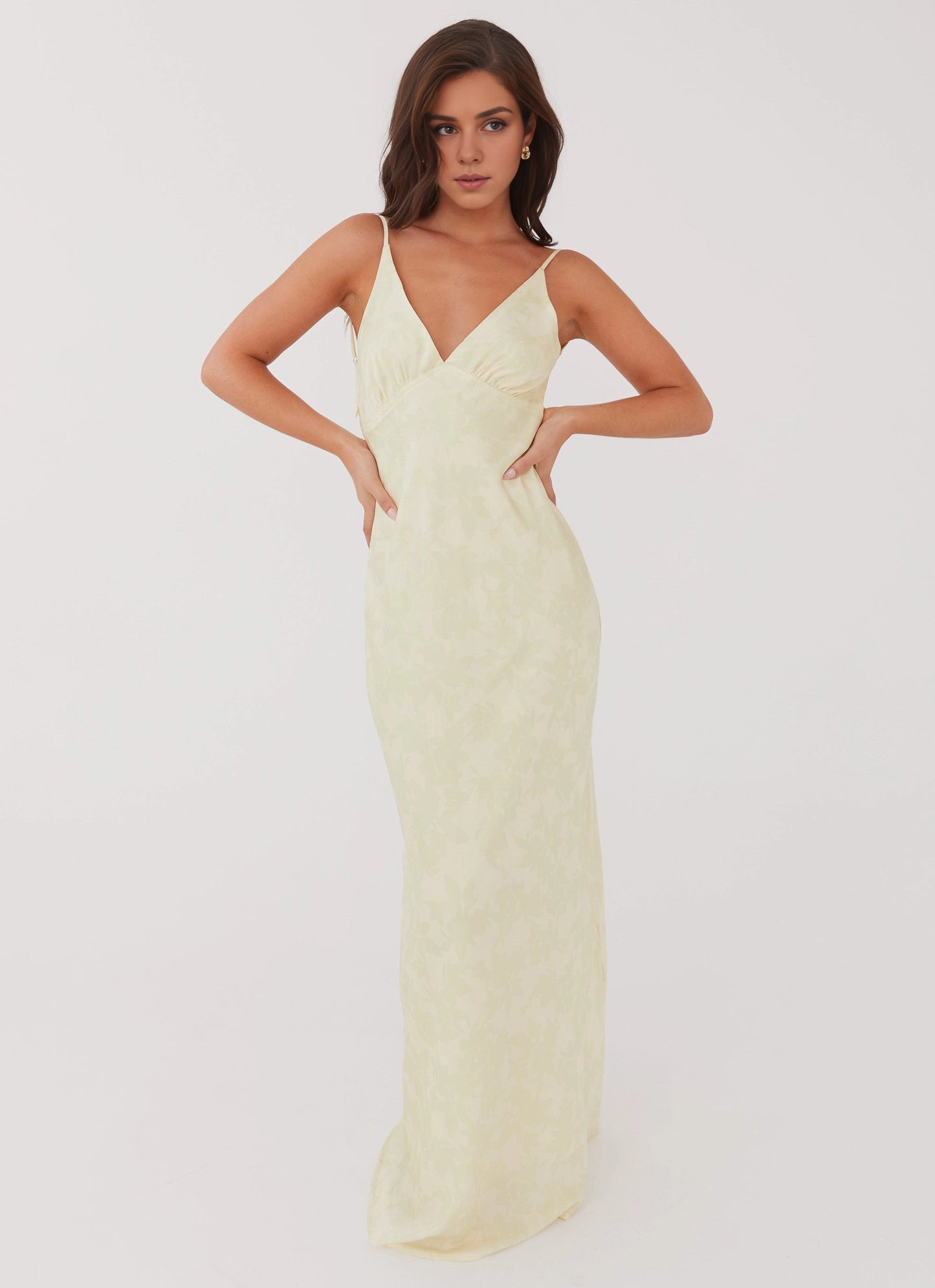 OKBBN's enchanting luxurious satin floral cut, perfect fashion silhouette Prom Dresses