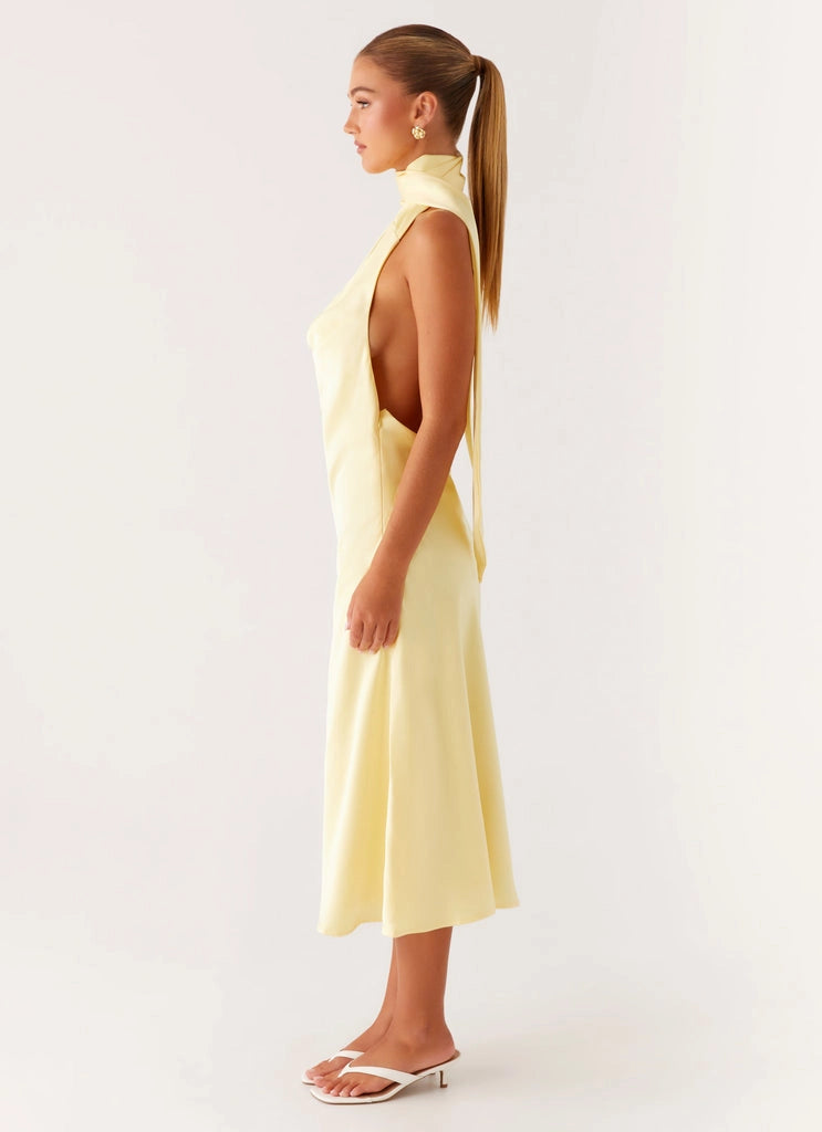 OKBBN's exquisite and bold backless slim fit, mid length, vibrant and eye-catching Prom Dresses