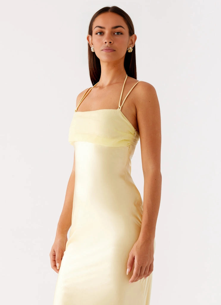 OKBBN's exquisite and classic square neckline perfectly decorates the face shape, and the contour is simple and neat Prom Dresses