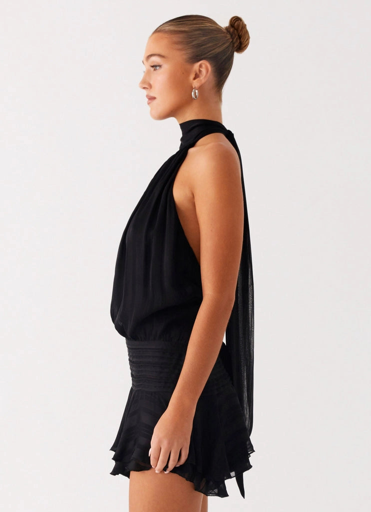 OKBBN's exquisite mini chiffon diagonal cut with flowing Homecoming Dresses