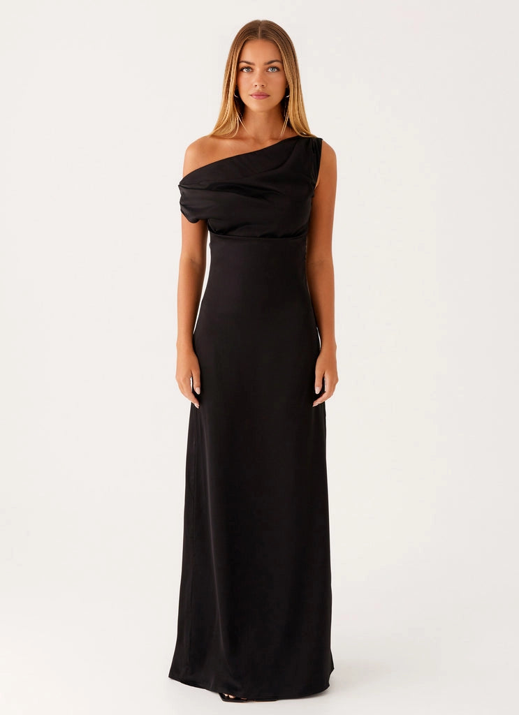 OKBBN's exquisite satin off shoulder fully lined silhouette with excellent drape, Homecoming Dresses