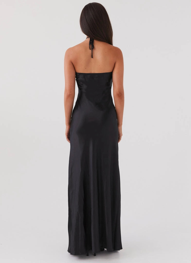 OKBBN's fashionable keyhole hollow oblique cut Prom Dresses