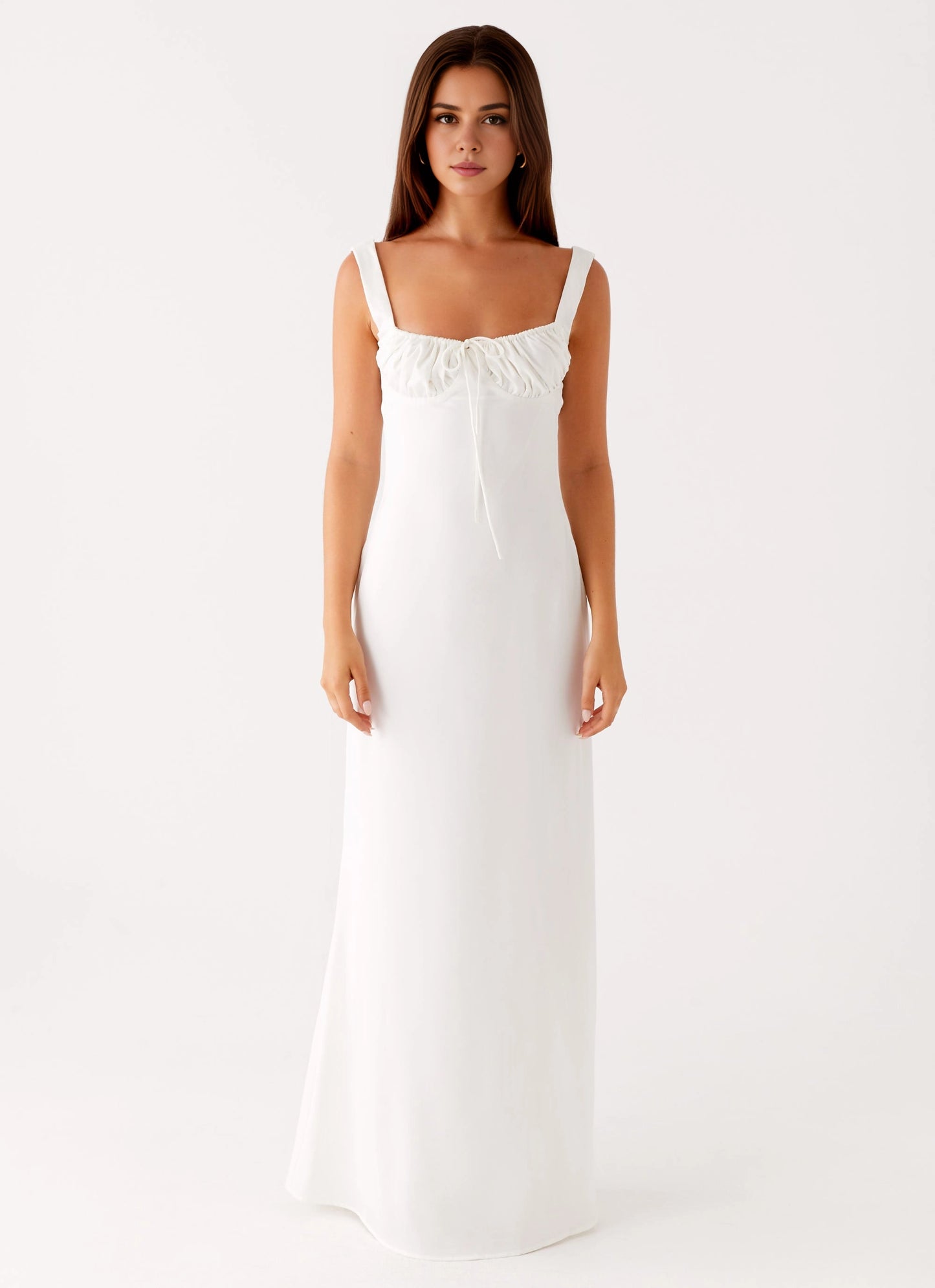 OKBBN's low-key and elegant straight collar, waist cinching, and backless silhouette outline the graceful figure of Homecoming Dresses