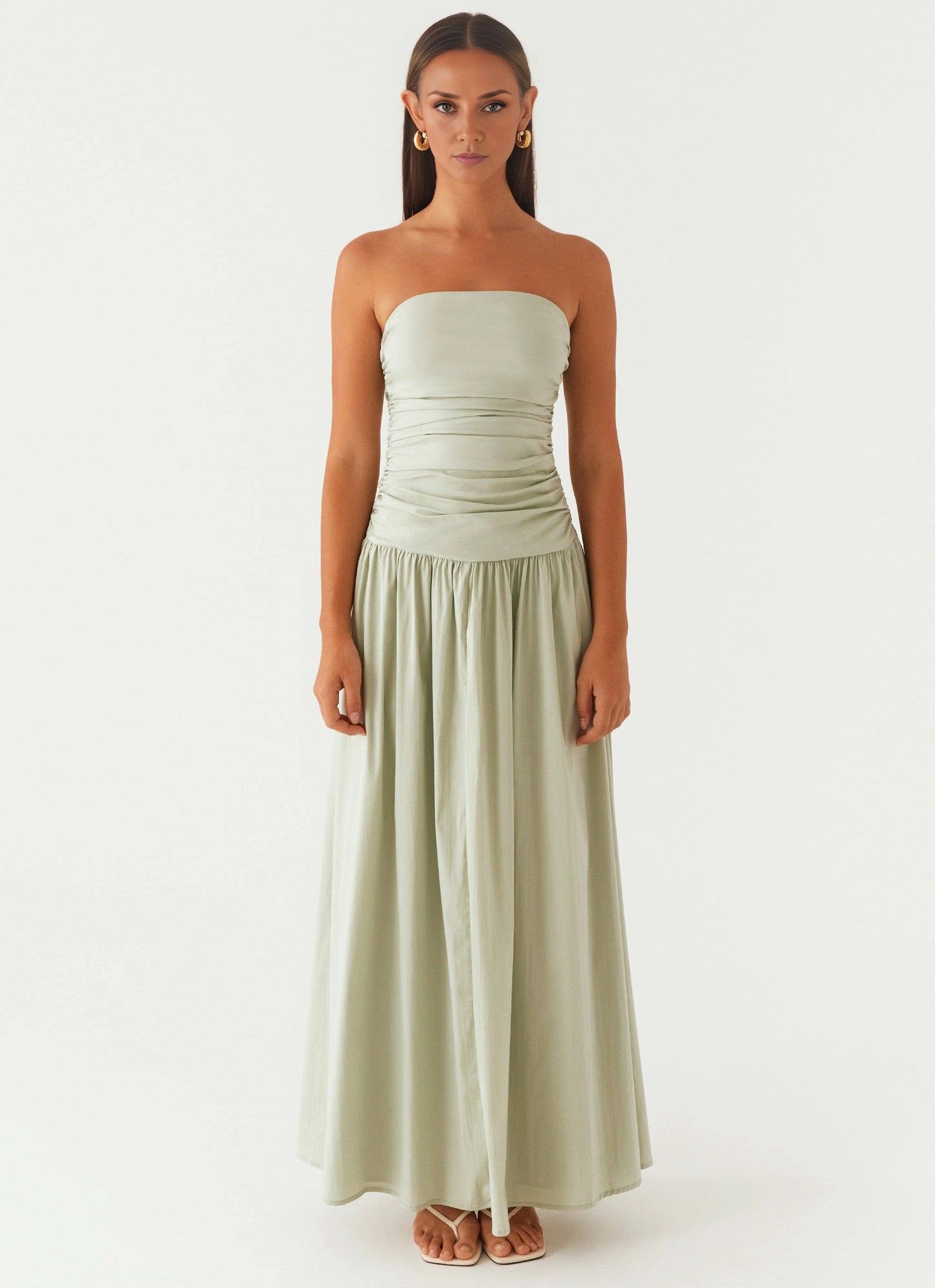 OKBBN's playful and charming pleated side flared skirt Prom Dresses