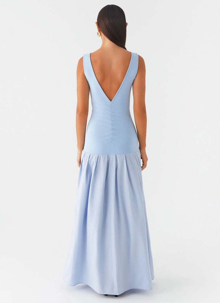 OKBBN's relaxed and elegant square neckline with thick shoulder straps and low waist Prom Dresses
