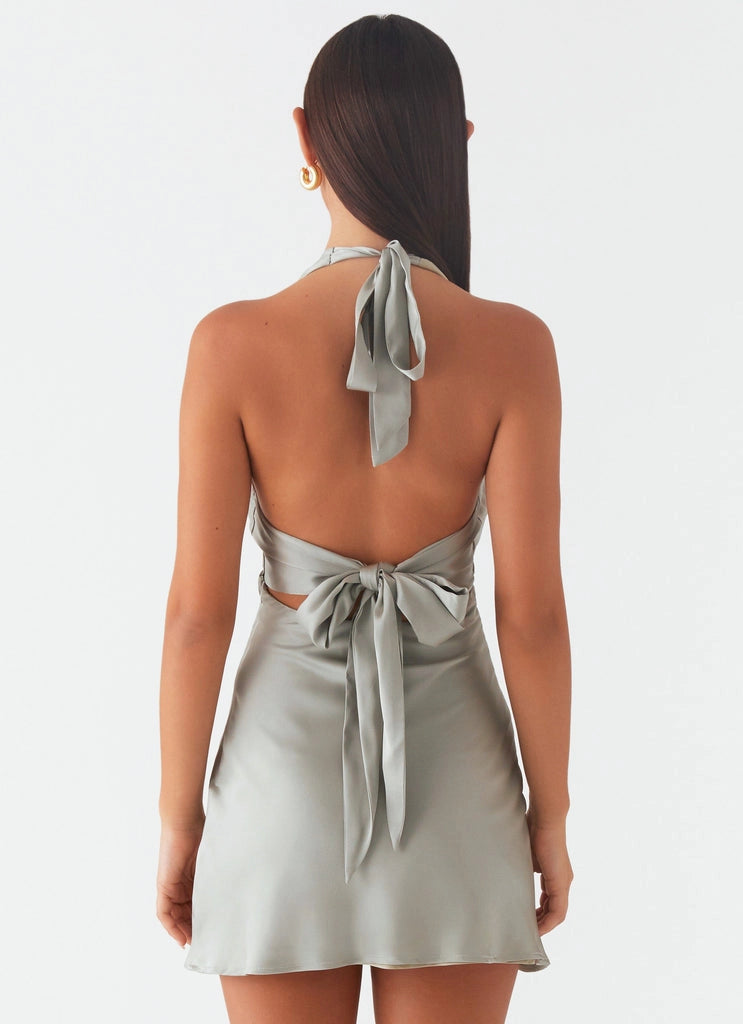 OKBBN's sexy and seductive diagonal cut, fully lined chest pleats, shimmering and eye-catching Prom Dresses