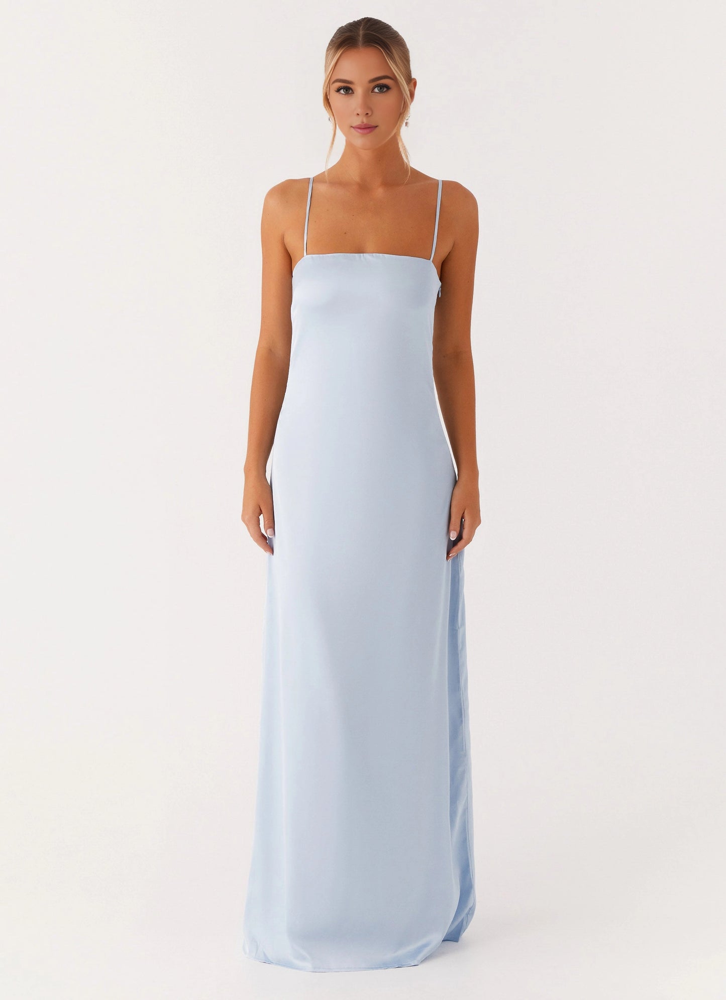 OKBBN's simple and exquisite straight neckline, thin shoulder straps, fully lined, and hanging feeling are full of Prom Dresses