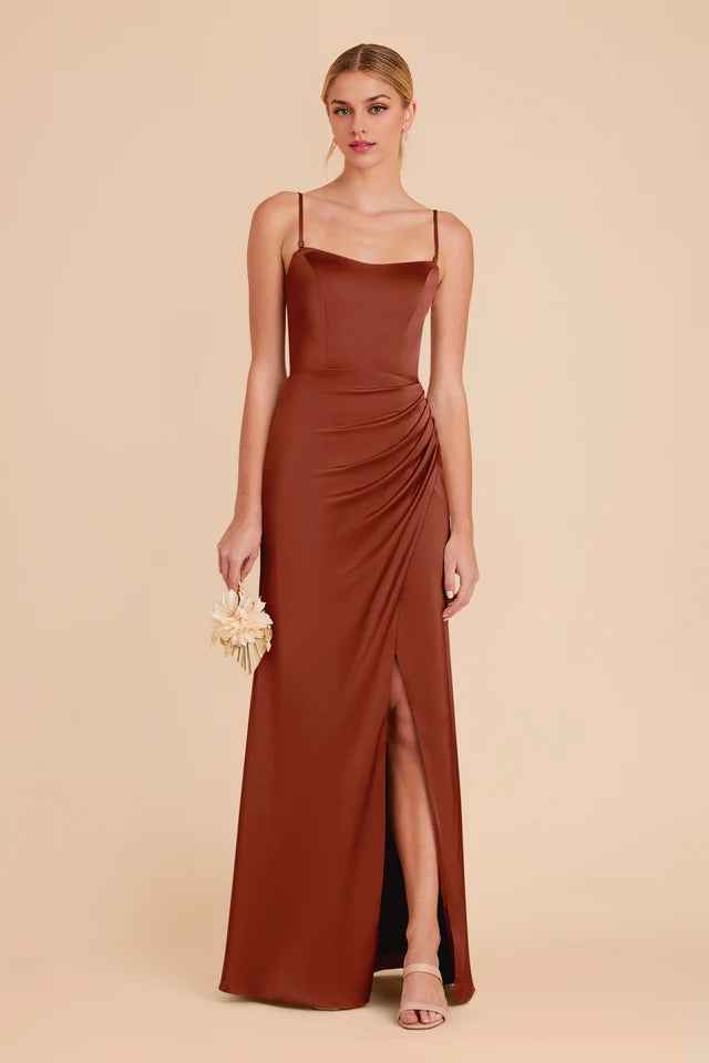OKBBN's simple and stylish Prom Dresses are a visually pleasing detachable shoulder strap corset style