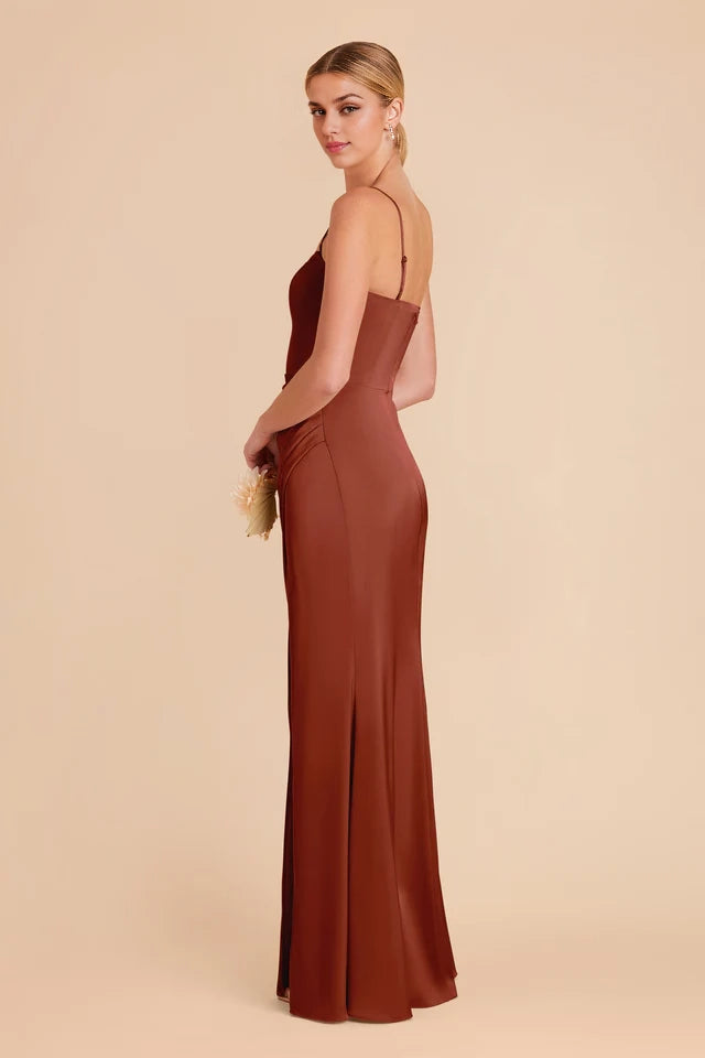 OKBBN's simple and stylish Prom Dresses are a visually pleasing detachable shoulder strap corset style