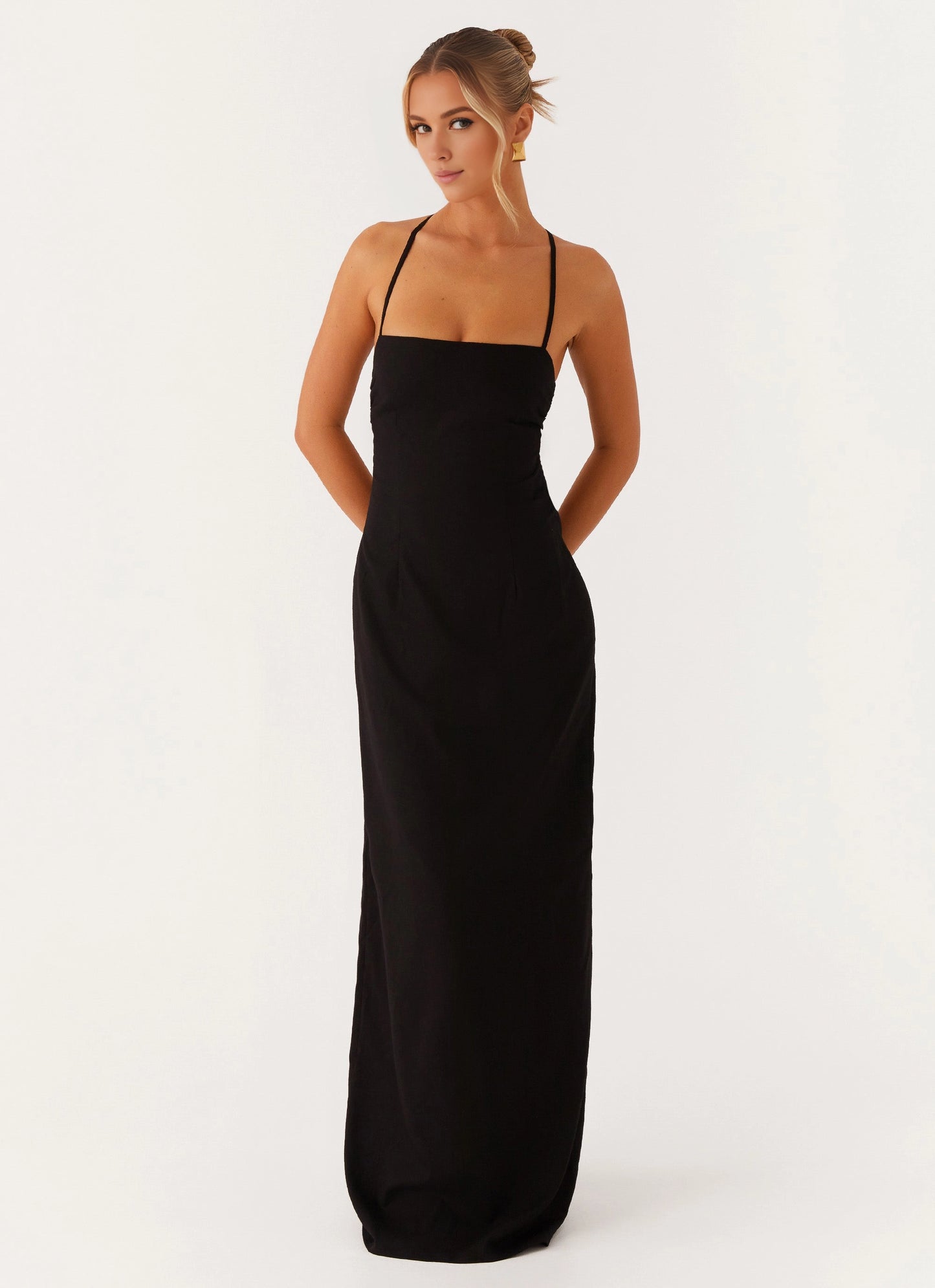 OKBBN's stunning Prom Dresses feature straight neckline, delicate and slender shoulder straps, and pleated side bras
