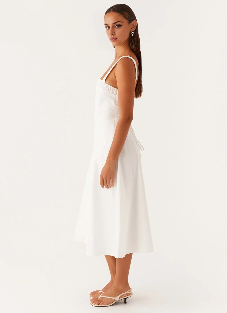 OKBBN's stylish square neckline and back cinching elegant and flowing Prom Dresses