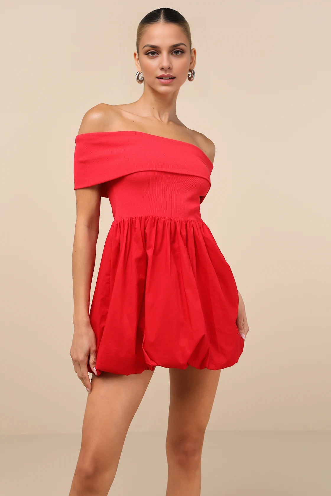 OKBBN's unique mini elastic knitted tight corset Homecoming Dresses