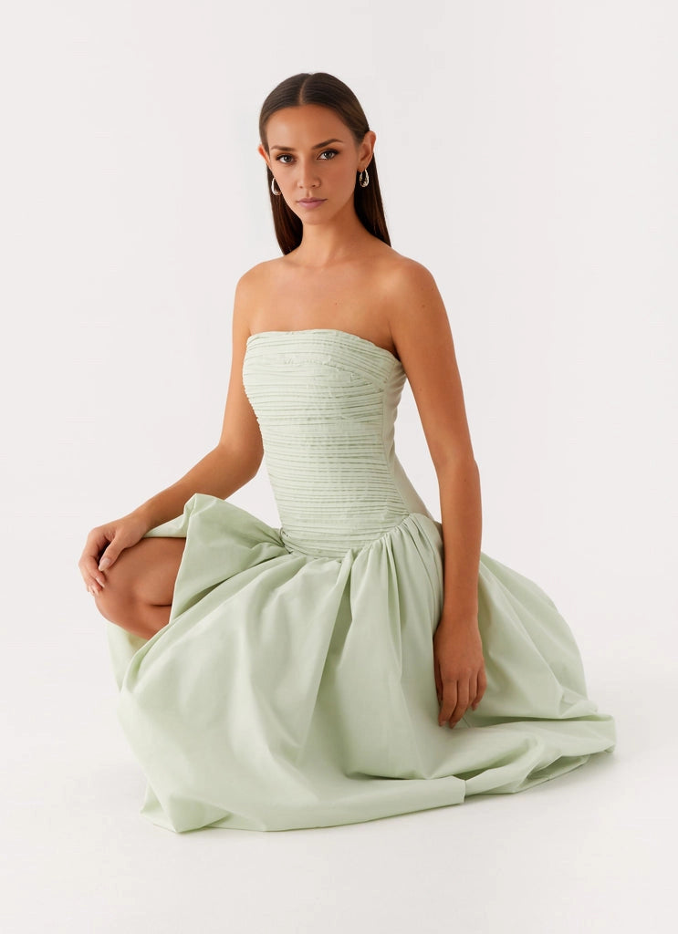 OKBBN's unique off shoulder pleated slim fit low waist Homecoming Dresses